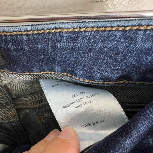 Silver jeans Avery slim  size 27 - Picture 6 of 9